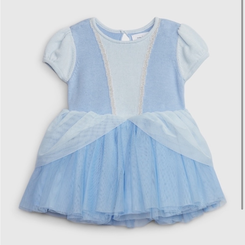 GAP Light Blue and Pale Blue Tulle Party Dress